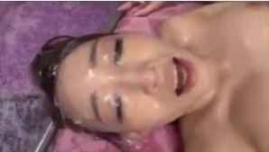 蓮実クレアがハメられながらどっぷりとぶっかけられて最後も顔射される