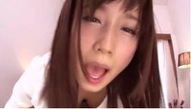 小島みなみと朝からイチャイチャ顔射SEXしちゃう
