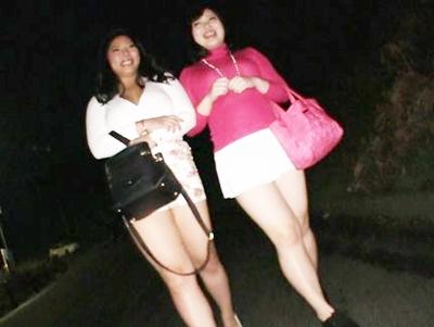 ｷﾀ━(ﾟ∀ﾟ)━!!おデブちゃん2人GET♥むっちりしていて性欲が強すぎる2人とハメてハメてハメまくっちゃいます