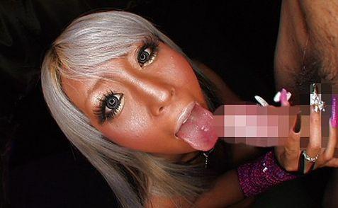 「いっぱい出してぇぇ♥」チ◯ポ大好きのド派手な黒ギャルがM男の精子を搾取しちゃいます