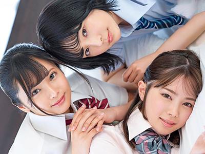 【女子高校×4P】「誰のが好き？♥」キュン死不可避の女子高生さん達と4Pセックスして何度も中出ししたったｗｗｗ