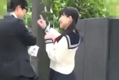 JKリフレの勧誘してきためっちゃ可愛い少女とイチャラブ本番SEXしてしまう・・・