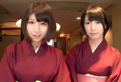檄カワな2人の若女将が抜きまくってくれる温泉旅館のサービスがヤバい・・・