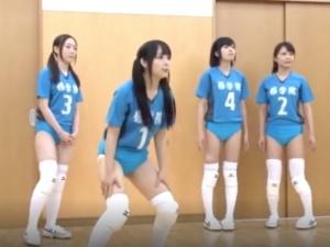 田舎の芋っぽいJKたちはやっぱり処女！バレー部の童貞顧問は、この未使用オマ●コで筆おろしをしてもらおうと・・・