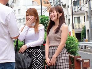 【母娘ナンパ】「ママヤるの！？」友達みたいなパイパン親子がノリが良すぎて2発ずつ中出しされてしまった！！