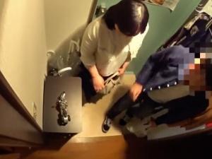 ＜熟女ナンパ＞「お邪魔します…」普通っぽい五十路おばさんを連れ込み！年相応に熟れたぽっちゃりわがままボディを堪能します！