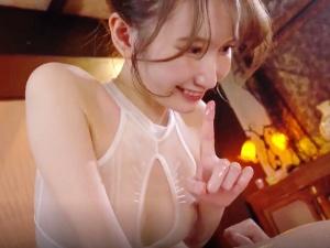 「ナイショですよ♡」エステサロンで可愛いお姉さんとこっそりエッチの神展開！淫語と乳首責めでガチガチのチンポからどぴゅー！