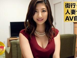 【人妻ナンパ】圧倒的セレブオーラを放つ美人主婦をGET！！旦那さんのいない自宅でまさかのゴム無しセックス成功！！
