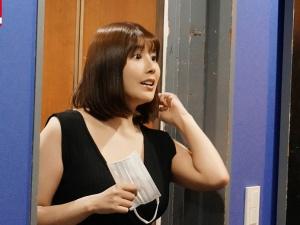 「もう始まってるんですか？キャー！！」現場につくとシャワーも浴びずに始まるノンストップ性交！Jカップ美爆乳女優が覚醒！