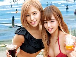 【素人企画】美形の金髪ショートギャルがチェリーボーイ相手に神対応！！素股からノリで挿入させると中出しされちゃう！！