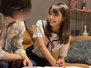 「先っちょだけ、お願い♡」家庭教師とヤリたい美少女JK！！幼い体と覚えたてのテクで男を魅了すると念願の挿入へ…