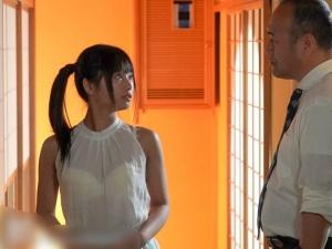 ＜人妻NTR＞「しゅ、主人が会社で何か、、」夫の上司に突然犯された幼妻！！強引なセックスに、まだ若い体は反応して・・・