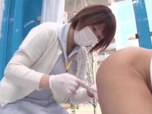 ＜MM号＞「35.9℃ですね・・・」絶倫に悩む男性を26才現役看護師が診察！自らの肉厚オマンコでお悩み解消のお手伝い