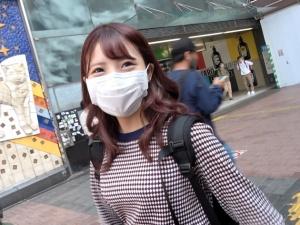 【素人ナンパ】「かたくなってきた…♡」可愛い顔してセフレがいるというエッチ大好き女子大生が主観フェラから即パコ！！