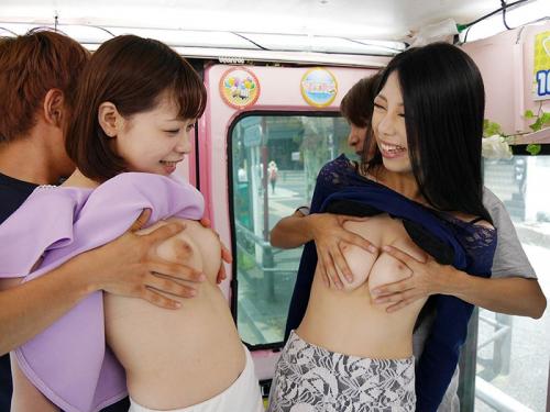 【素人ナンパ】『まぁ・・・おっぱいだけなら//』とOKしてくれた本物素人娘104人の生乳を揉んで！触って！鷲掴み！！