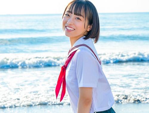 【新人初撮り】圧倒的透明感！まだ未熟な身体で元気いっぱいの美少女がAVデビュー！小島みこ