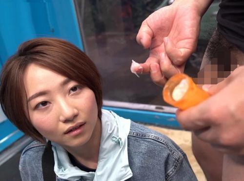 【マジックミラー号】ギャップがやばすぎｗ男友達みたいなボーイッシュ女子が媚薬チンポでイキ狂う！