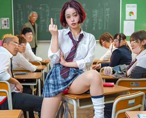 【逆襲レイプ】いじめっ子主犯格のヤンキーギャルの弱みを握ったオタク男子たちが3日間に渡って復讐！
