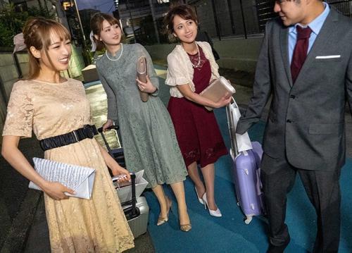 『あんたまだ童貞なのｗ？』友人の結婚式帰りに同級生のアラサー女子3人を泊めたら宅飲みで盛り上がってハーレム筆おろし3Ｐに！