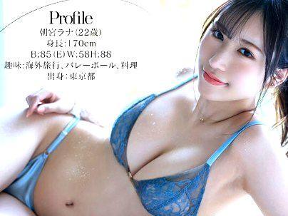 ＜朝宮ラナ！＞「クッソかわええぞｗ」グラビアアイドル×レースクィーン！ハイブリッド美女がＡＶ出演決めちゃうぞ(エロ動画)