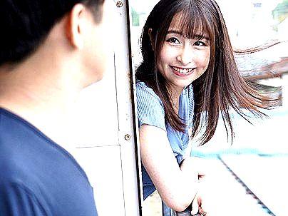 ＜成田つむぎ！＞隣人がまさかの地方女子アナ！誘惑されてエロ行為に発展シチャウゾ！