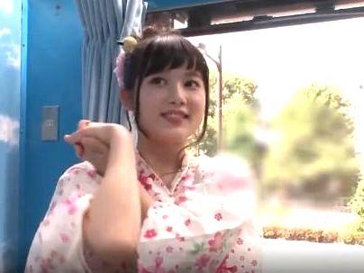 ≪マジックミラー号≫『素人企画！』浴衣姿の超カワイ子ちゃん素人女の子ナンパしてマジミラ乗車エロ企画挑戦ｗｗｗｗ