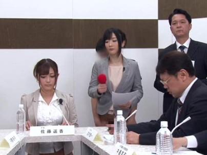 ≪女子アナ≫『巨乳』エロい体の女子アナウンサーがエロ行為しながらも頑張っちゃうぞｗｗｗｗｗｗ
