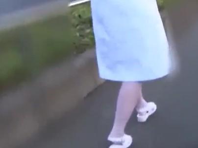 ≪素人≫『ナンパ』スタイル抜群巨乳オッパイ看護師をMM号に連れ込み童貞君とえちえちｗｗｗｗｗ