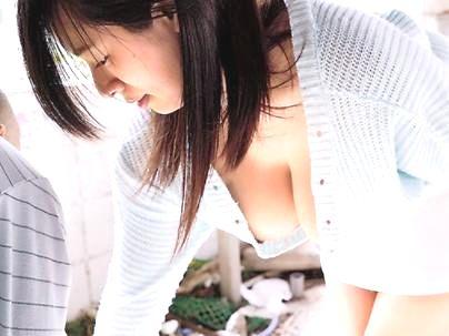 ≪朝のゴミ捨て場≫『ノーブラ奥さん』無着エロい体の爆乳おっぱいノーブラ奥さんに我慢限界で一線超えちゃうぞｗ