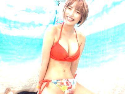 ＜水着ギャル！＞「かわええ…♡」スタイル抜群巨乳オッパイ水着女子！素股マッサージからの・・・