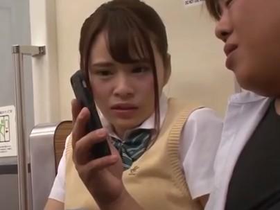 ≪レイプ≫『電車』鬼畜な男が電車でカワイ子ちゃんの弱みでオチンポ触らせちゃうぞｗｗｗｗ
