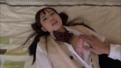 【ツインテールJK】かわいい同級生とお願いして無理矢理ヤルww