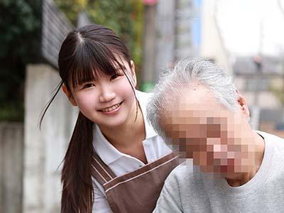 【デビュー作品】むっちり爆乳の美人介護士がAVデビュー→豊満ボディのJカップ美女が勃起チンコを介抱する