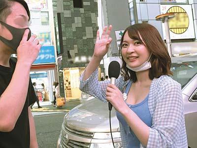 【梓ヒカリｘ逆ナン】「ヌイちゃうよ♡」超絶エロテク自慢の巨乳女子が素人メンズをフェラ抜き企画で咥えすぎｗｗｗ