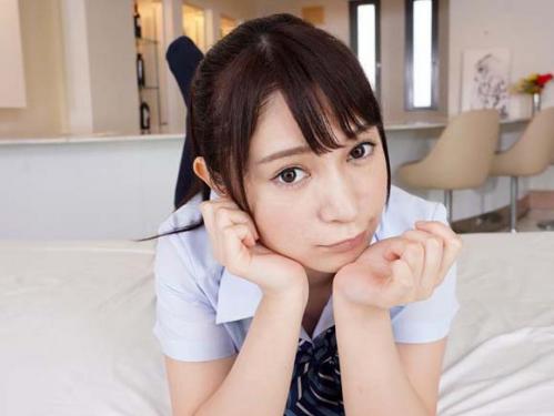 【成宮りか】制服姿の美少女JKがVRデビュー→バイノーラルの世界で奇跡のハーフ美女が五感を刺激する