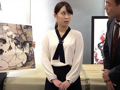 【女教師ｘヌードモデル】「こんなことダメなのに...」デッサンモデルにされた巨乳女教師が生徒の熱意に押されて羞恥プレイ！