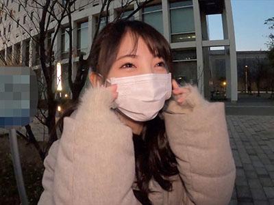 【パパ活×素人】「絶対内緒にしてください♥」リモート中に内緒でパパ活してセックスに勤しむ美脚スレンダーな美人お姉さん！