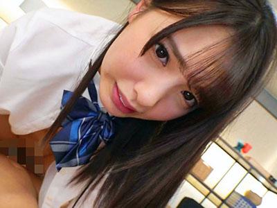 【白桃はな×中出し】「もっと奥まで突いてぇぇ！」めっちゃ可愛い色白美少女女子高生が電マやバイブにチンポで感じまくる！