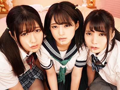 【円光】ブルマ姿の美少女達がハーレムエッチ→可愛い娘達が欲望に狂ったおじさんチンポに犯され中出しされる