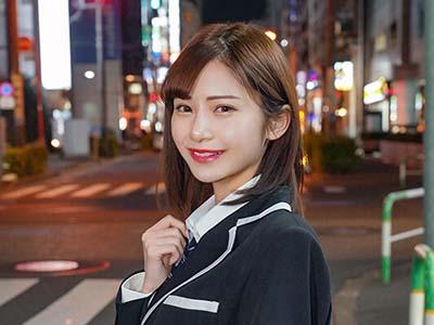【素人】スレンダー美人の女子高生がディルドチャレンジ→びしょ濡れマンコになった美女が中出しエッチで乱れまくる