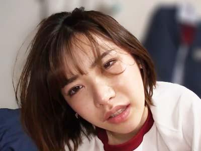【深田えいみ】「キモイんだよ！」好意を寄せる巨乳美人の女子高生の弱みを握った男がJKマンコをガン突きレイプ！