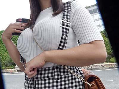 【爆乳】ナンパしたむっちり巨乳の黒髪美女とガチハメ→パイスラがエッチな素人美女をガン責めして立ちバックで犯す