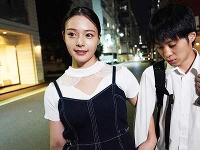 【吉高寧々】スタイル抜群のバイトの先輩に大興奮→淫乱痴女が乳首責めからのフェラや手コキで抜いてくれる