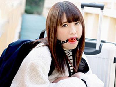 【桜井千春×変態】ギャグボールを嬉しそうに装着する痴女！イラマチオもされてからセックスでパコパコwww