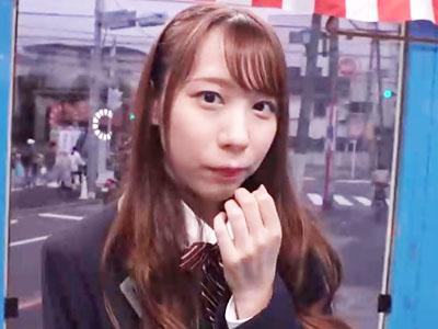 【マジックミラー号】「あぁん！見ないで！」ナンパしたスレンダー女子高生が野球拳に挑戦し公開羞恥！
