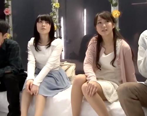 【MM号】2人組の女性をナンパして２対２で乱交する！友達に見られているのがさらなる快楽に繋がり喘ぎまくる！！