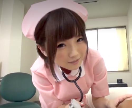 【佐倉絆】ナースのコスプレSEX！！診察と称してエロい触診をする看護師に勃ちっぱなし！