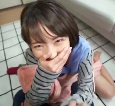 【黒髪美少女】ショートカットの可愛い女の子との寝取られSEX。背徳感もあるけどお互い気持ちよくなる。