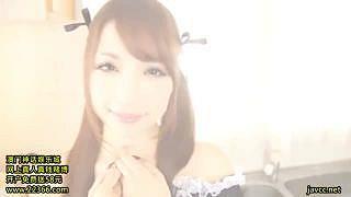 RION（宇都宮しおん）　JカップAV女優RIONのエロメイドパイズリ