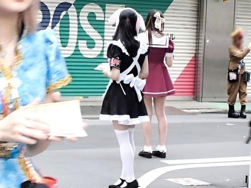 ナンパしたメイドカフェバイトの20歳女子大生の巨乳素人娘のマンコ手マン責め、フェラ、手コキ、パイズリ、勃起肉棒挿入絶頂。